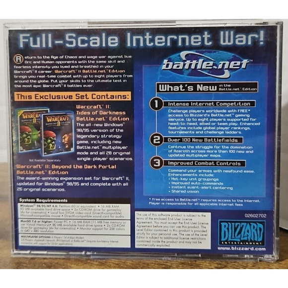Warcraft II Battlenet Edition & Warcraft II Beyond the Dark Portal Expansion Set - Picture 4 of 7